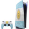 Argentina Flag Distressed PS5 Digital Edition Bundle Skin